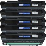 5 stuks Samsung MLT-D1052L toner zwart hoge capaciteit (Inkt Maxx Huismerk)